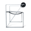 Postmodern Gray and Black Seconda Chair by Mario Botta for Alias (1985)