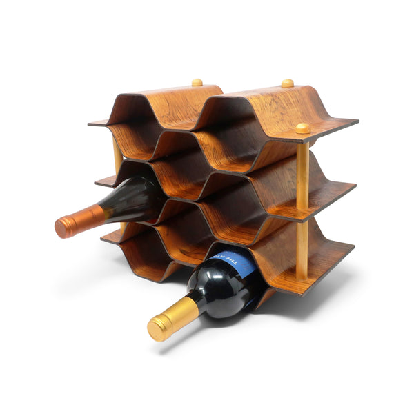 Rosewood & Beech Bentwood Wine Rack by Torsten Johansson for AB Formtra