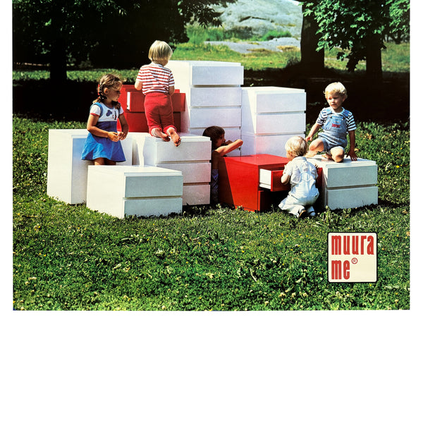 1970s Muurame Furniture Promotional Poster