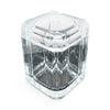 Vintage Faceted Lucite Ice Bucket