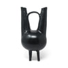 1990s Italian Bucchero Ceramic "Gubbio" Twin-Neck Vessel by Gio Ponti for Neoponti/Costantino