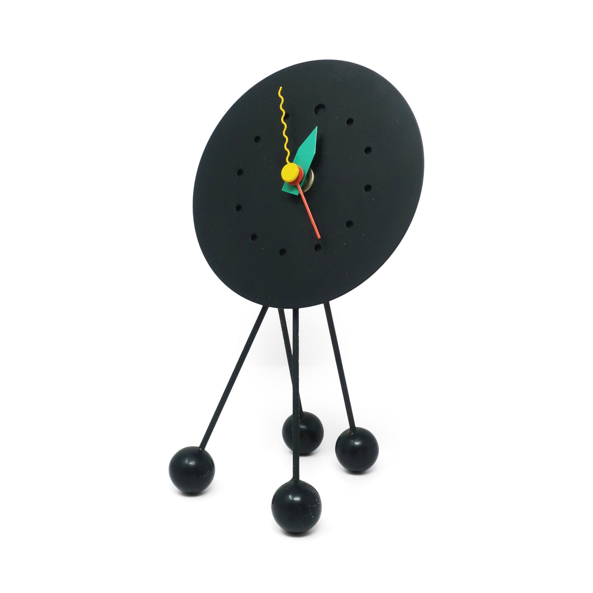 80's miyabi ポストモダン clock モダン 1980s Postmodern Desk Clock by Shohei Mihara for Wakita | Tenon Design