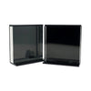Pair of 1970s Black & Clear Lucite Bookends