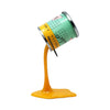 Vintage Yellow Pop Art New Wave Pouring Paint Can Bank