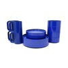 Blue Massimo Vignelli for Heller Dinnerware - Service for Four