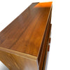 Scandinavian Modern Teak Bookshelf with Doors