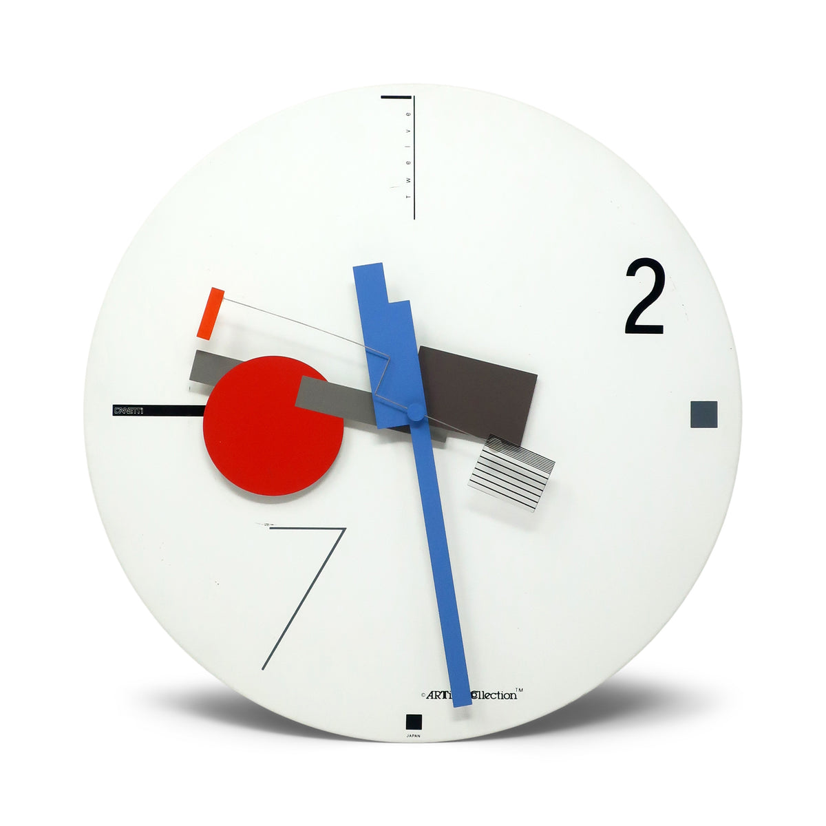 1980s ARTime Collection Wall Clock by Canetti | Tenon Design