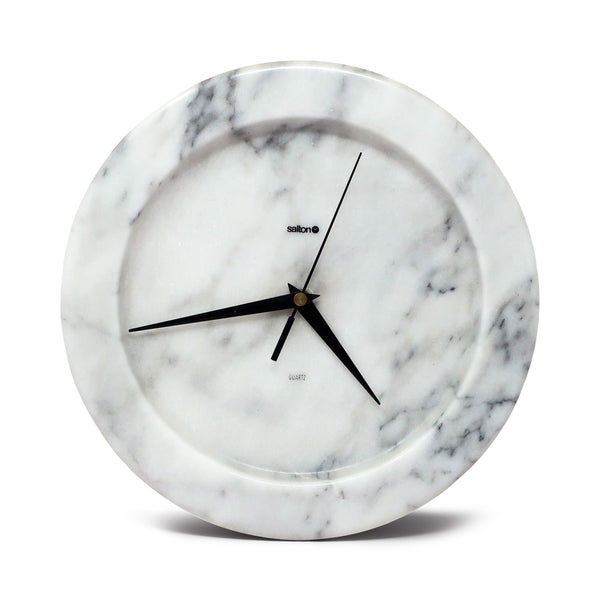 1990s Marble Wall Clock by Salton