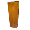 Scandinavian Modern Teak Bookshelf with Doors