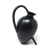 1990s Italian Bucchero Ceramic "Gubbio" Tripod Pitcher by Gio Ponti for Neoponti/Costantino