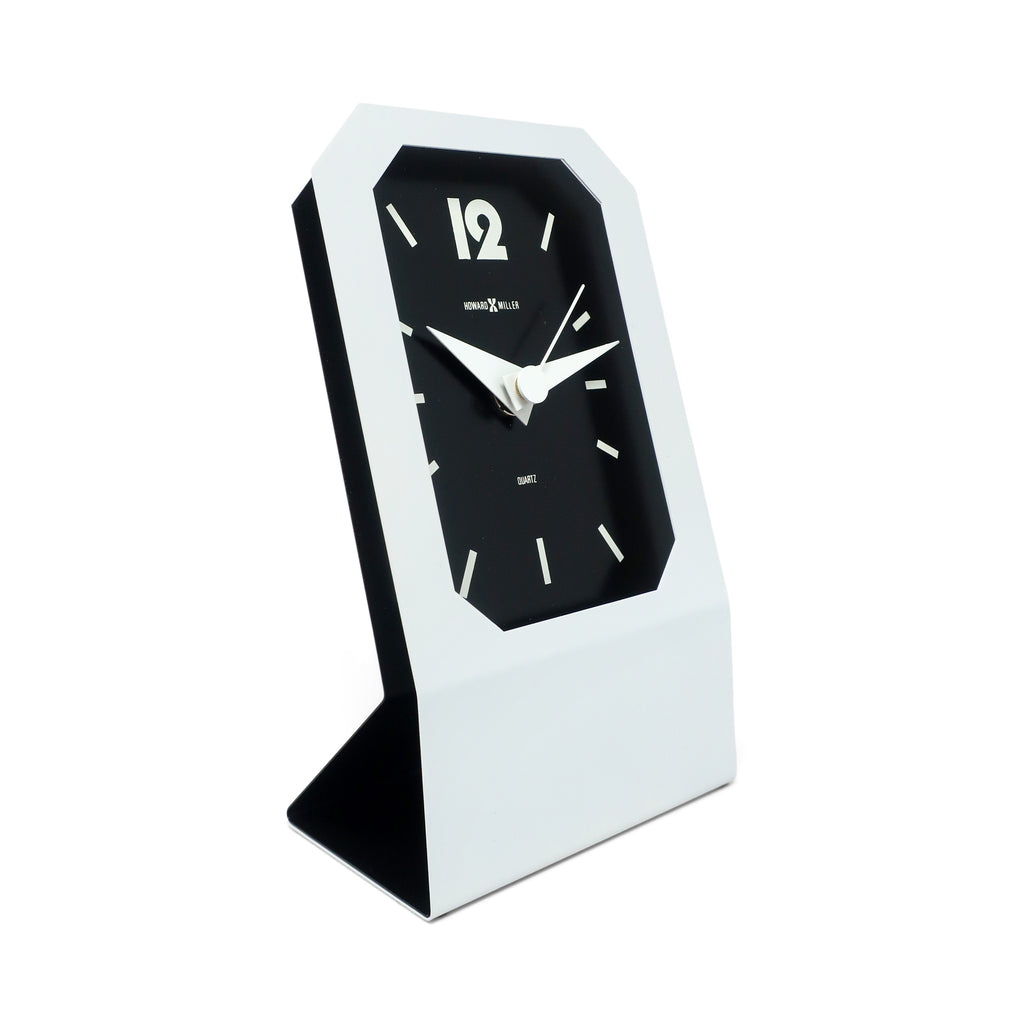 Mid Century Modern Desk Clock by Howard Miller