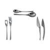 Instrumenta Stainless Steel Flatware by Lino Sabattini for Zani & Zani - Service for 8