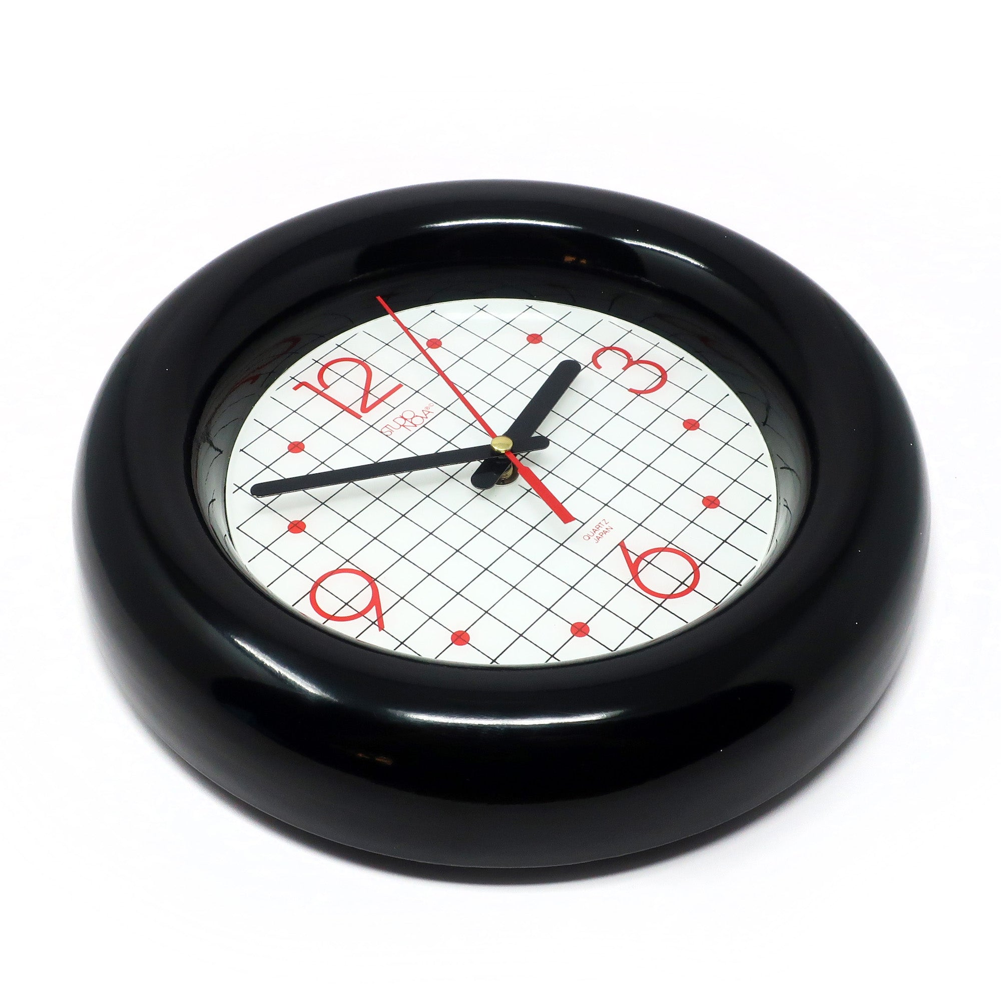 1980s Graphic Wall Clock by Studio Nova Japan