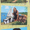 Vintage Fiorucci Travel Postcard Collage Poster 1979