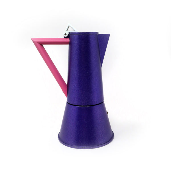 Postmodern Pink & Purple Espresso Pot by Ettore Sottsass for Lagostina