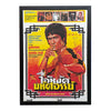 Original 1978 Thai Bruce Lee "Enter the Game of Death" Framed Poster
