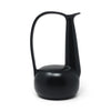 1990s Italian Bucchero Ceramic "Gubbio" Swan-Neck Jug by Gio Ponti for Neoponti/Costantino