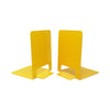 Pair of Yellow Metal Bookends by Jorgen Moller for Torben Orskov