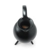 1990s Italian Bucchero Ceramic "Gubbio" Tripod Pitcher by Gio Ponti for Neoponti/Costantino