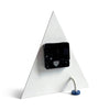 1980s Postmodern Triangular Desk Clock by Jeco