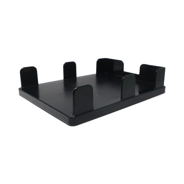Black Synthesis Letter Tray by Ettore Sottsass for Olivetti