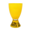 1980s Postmodern "Vis A Vis" Glass Vase by Nathalie du Pasquier for Ritzenhoff