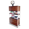 Mid Century Modern Walnut Wall Unit by Stanley
