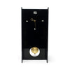 1970s Black Lucite Pendulum Clock