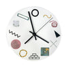 "MULTI-COLOR" Corian Wall Clock by Kim Mullis as Wilderness Bodies