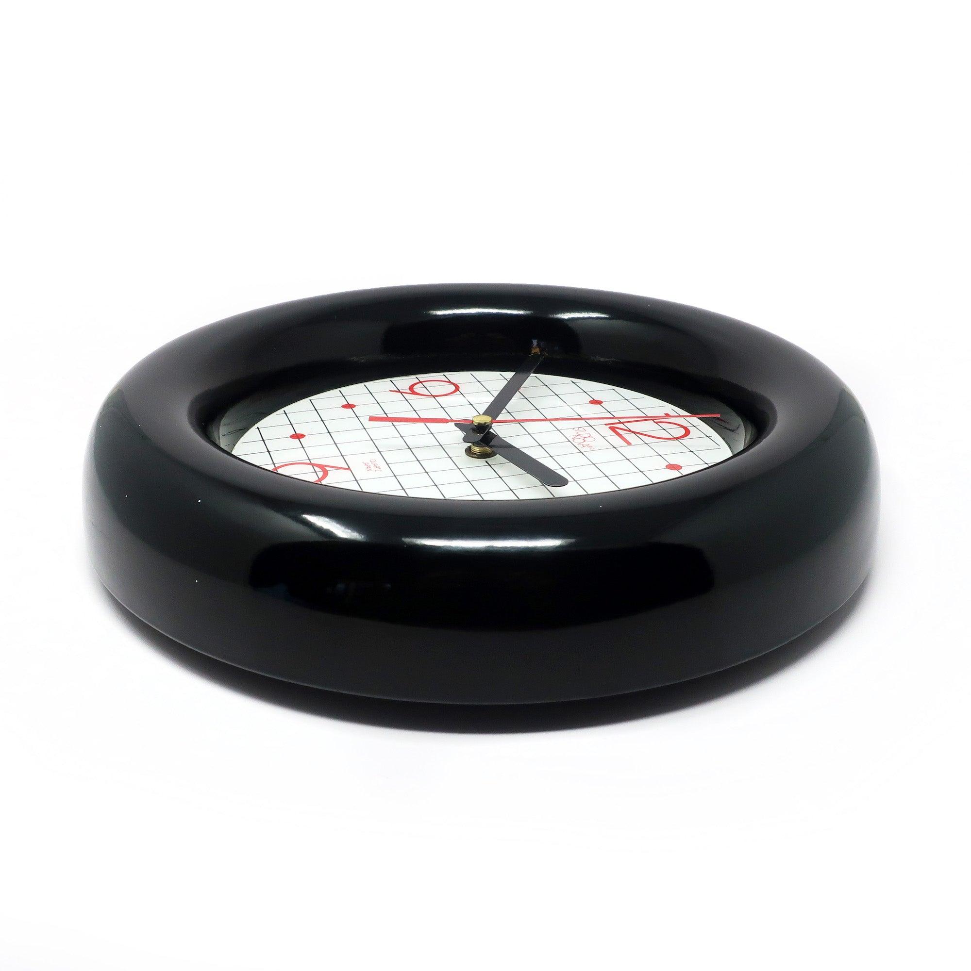 1980s Graphic Wall Clock by Studio Nova Japan