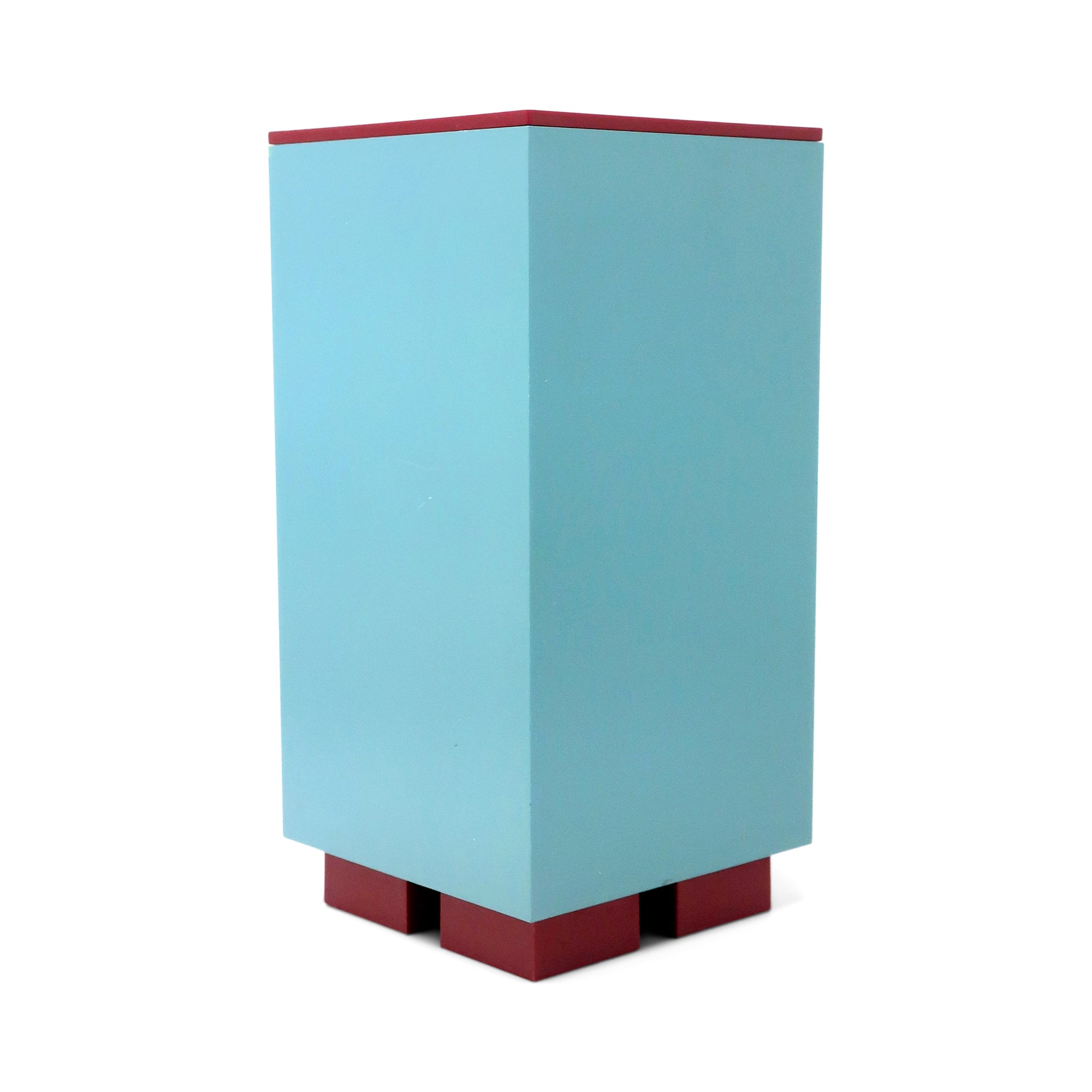 Postmodern Blue Euclid Storage Container by Michael Graves for Alessi ...