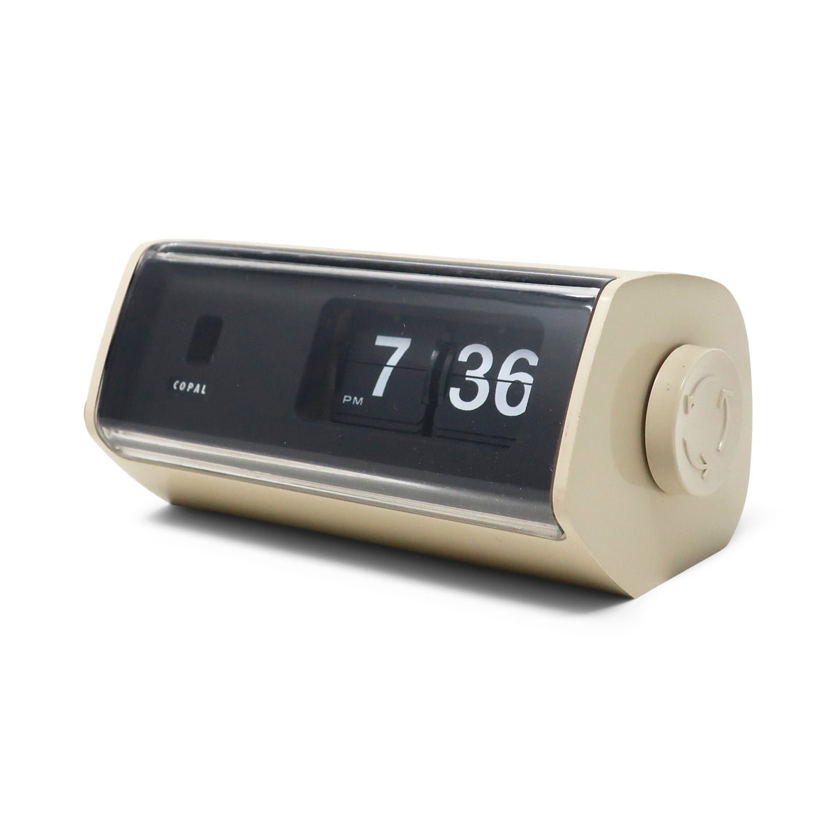 Vintage White Copal Model 222 Flip Clock | Tenon Design Vintage White Copal Model 222 Flip Clock | Tenon Design