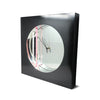 1980s Postmodern Mirror Wall Clock by Jon Gilmore for Accessory Art Studios