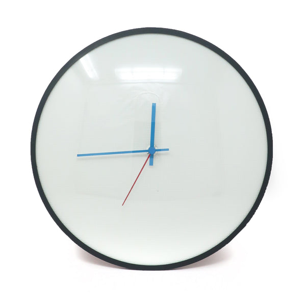 1980s Postmodern Memphis Style Wall Clock by Milano Series