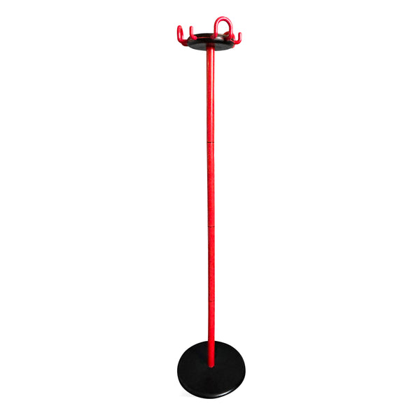 Red and Black Aiuto Coat Rack by Barberi and Marianelli for Rexite
