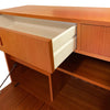 Scandinavian Modern Teak Drop Front Desk
