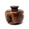 Vintage Turned Wood Burl Vase