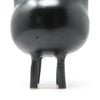 1990s Italian Bucchero Ceramic "Gubbio" Twin-Neck Vessel by Gio Ponti for Neoponti/Costantino