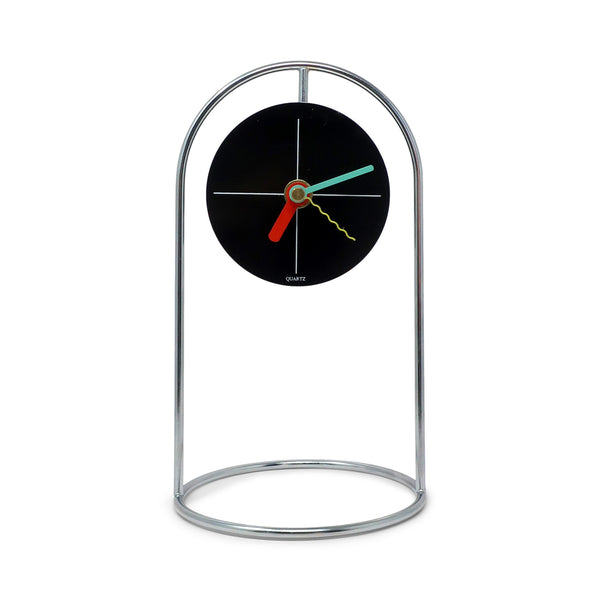 1980s Postmodern Table Clock attr. to Shohei Mihara for Wakita