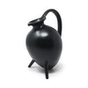 1990s Italian Bucchero Ceramic "Gubbio" Tripod Pitcher by Gio Ponti for Neoponti/Costantino