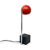 Red and Black Lytegem Desk Lamp by Michael Lax for Lightolier