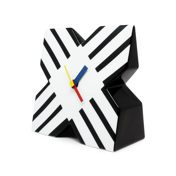 Postmodern Procelain Clock by Marcello Morandini for Rosenthal Studio Line