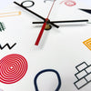"EARLY PRIMARY" Wall Clock by Kim Mullis as Wilderness Bodies