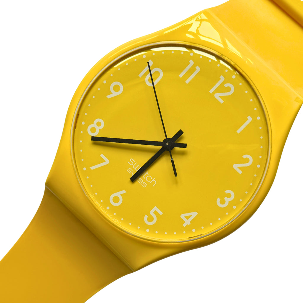 Vintage Swatch Maxi “Lemon Time” Wall Clock