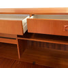Scandinavian Modern Teak Drop Front Desk