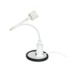Vintage White Sunnex Gooseneck Desk Lamp