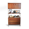 Mid Century Modern Walnut Wall Unit by Stanley