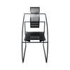 Postmodern Black Quinta Chair by Mario Botta for Alias (1985)