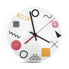 "EARLY PRIMARY" Wall Clock by Kim Mullis as Wilderness Bodies