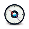 1980s Postmodern Black & White Wall Clock by Ko Mizuyama for Yachiyo